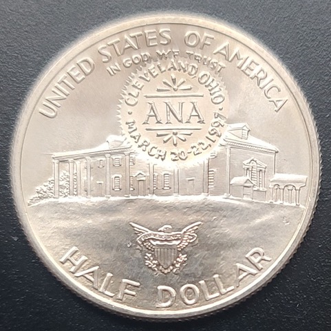 Cleveland-Half-Dollar-Counterstamped-For-The-ANA-Money-Tree